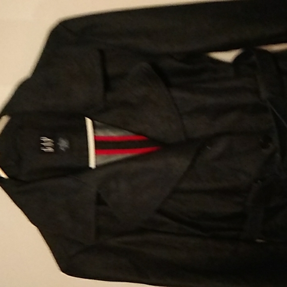 Dark blue Gap trench coat jacket  size Medium - Picture 3 of 9